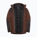 Giacca 3in1 da uomo Jack Wolfskin Jasper 3In1 hot choc 22