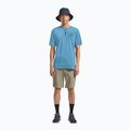 Maglietta da uomo Jack Wolfskin Vonnan Graphic peak trail sky blue 2