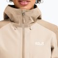 Giacca antipioggia da donna Jack Wolfskin Wildbound 2L oyster 4