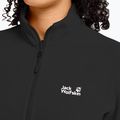 Felpa in pile da donna Jack Wolfskin Taunus 100 Full Zip black 4