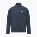 Felpa in pile da uomo Jack Wolfskin Taunus 100 Half Zip midnight sky 5