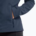 Felpa in pile da donna Jack Wolfskin Taunus 100 Full Zip midnight sky 5