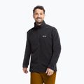 Pile uomo Jack Wolfskin Taunus 200 Full Zip black