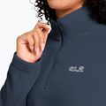 Felpa in pile da donna Jack Wolfskin Taunus 100 Half Zip midnight sky 4