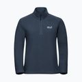 Felpa in pile da donna Jack Wolfskin Taunus 100 Half Zip midnight sky 5