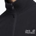 Felpa in pile da uomo Jack Wolfskin Taunus 100 Full Zip black 4