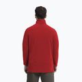 Felpa in pile da uomo Jack Wolfskin Taunus 100 Full Zip siren red 3