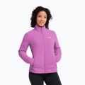 Felpa in pile da donna Jack Wolfskin Taunus 100 Full Zip foxglove