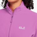 Felpa in pile da donna Jack Wolfskin Taunus 100 Full Zip foxglove 4