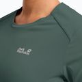 Maglietta da trekking da donna Jack Wolfskin Prelight Suncool Duro sago palm 4