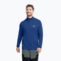 Felpa trekking da uomo  Jack Wolfskin Litestride Full Zip blue orchid