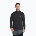 Felpa trekking da uomo  Jack Wolfskin Litestride Full Zip black