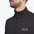Felpa trekking da uomo  Jack Wolfskin Litestride Full Zip black 4