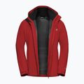 Giacca antipioggia da uomo Jack Wolfskin Trailtime 2L siren red 8