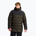 Giacca imbottita da uomo Jack Wolfskin Icy Hollow Hooded obsidian moss