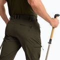 Pantaloni da trekking da uomo Jack Wolfskin Activate Flex obsidian moss 5
