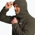 Giacca antivento da uomo Jack Wolfskin Wild Winds Hooded obsidian moss 4