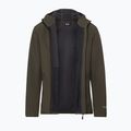 Giacca antivento da uomo Jack Wolfskin Wild Winds Hooded obsidian moss 9