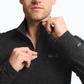 Pile uomo Jack Wolfskin Trail Half Zip black 3