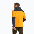 Giacca antivento da uomo Jack Wolfskin Jasper burly yellow jw 3