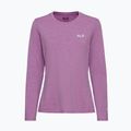 Longsleeve da trekking da donna Jack Wolfskin Trail vivid orchid 4