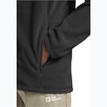 Pile uomo Jack Wolfskin Wild Rebel 200 Full Zip paw black 5