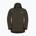 Giacca imbottita da uomo Jack Wolfskin Wisper Ins obsidian moss 7