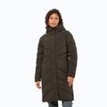 Piumino da donna Jack Wolfskin Marienplatz Coat obsidian moss