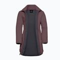 Pile donna Jack Wolfskin High Curl Coat sheer plum 9