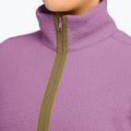 Pile donna Jack Wolfskin Lite Curl Full Zip vivid orchid 4