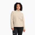 Pile donna Jack Wolfskin Taunus 100 Half Zip oyster