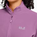 Pile donna Jack Wolfskin Taunus 100 Full Zip vivid orchid 4