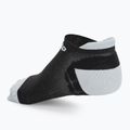 Calze da corsa a compressione CEP Ultralight No Show nero/grigio chiaro da uomo 2