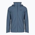 Giacca antipioggia Jack Wolfskin Evandale blu tuono da uomo 5