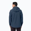 Giacca antipioggia Jack Wolfskin Evandale blu tuono da uomo 2