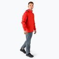 Jack Wolfskin Evandale giacca antipioggia da uomo rosso adrenalina 2