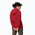 Jack Wolfskin Stormy Point, giacca antipioggia da donna, scarlatto brillante 2