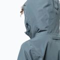 Jack Wolfskin Cape York donna mackintosh Paradise grigio verde acqua 4
