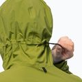 Giacca da pioggia Jack Wolfskin Pack & Go Shell da uomo Cipresso dorato 4