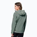 Jack Wolfskin giacca antipioggia da donna Pack & Go Shell verde siepe 2