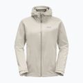 Jack Wolfskin giacca da pioggia da donna Pack & Go Shell grigio polvere 10