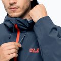 Giacca da pioggia Jack Wolfskin Highest Peak 2.5L blu tuono da uomo 5