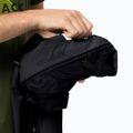 Jack Wolfskin Highest Peak 2.5L, giacca antipioggia nera da uomo 5