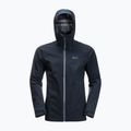 Jack Wolfskin giacca da pioggia Highest Peak da uomo blu notte 6