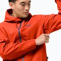 Giacca da pioggia Jack Wolfskin Highest Peak da uomo in radica selvatica 3