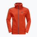Giacca da pioggia Jack Wolfskin Highest Peak da uomo in radica selvatica 5