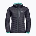 Piumino Jack Wolfskin da donna Routeburn grafite 9