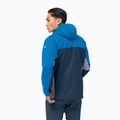 Jack Wolfskin Eagle Peak Ii Softshell giacca da uomo blu pacifico 2
