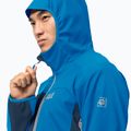 Jack Wolfskin Eagle Peak Ii Softshell giacca da uomo blu pacifico 4