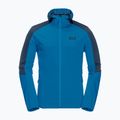 Giacca Jack Wolfskin Go Hike Softshell da uomo Blu Pacifico 4